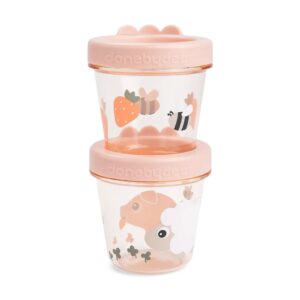 Done by Deer® posodice za otroško hrano Tiny Farm 2 kosa – Powder