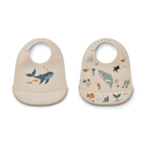 Liewood® silikonski slinček Tilda – Sea Creature/Sandy