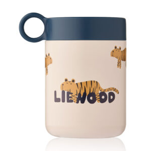 Liewood® termo posodica za hrano Kiani 350 ml – Tiger/Sandy