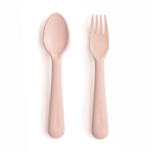 Mushie® otroški pribor – Blush