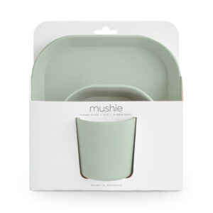 Mushie® set za hranjenje – Sage