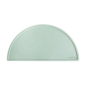Mushie® silikonska podloga za hranjenje – Cambridge Blue