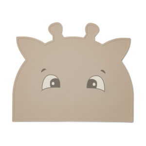 Nuuroo silikonski pogrinjek Albert Giraffe – Cobblestone
